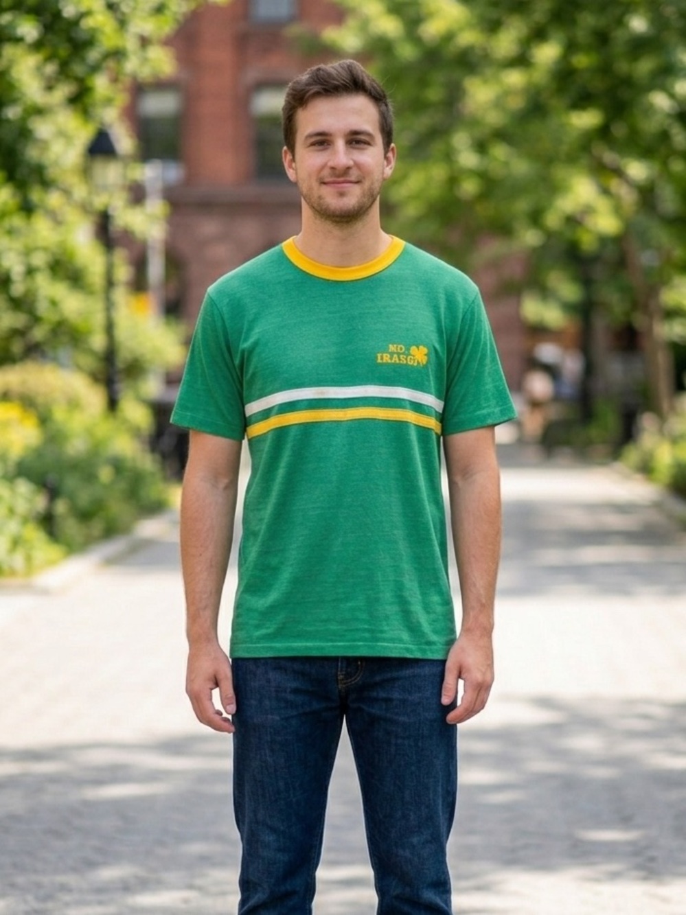 Vintage Champion Norte Dame T-Shirt Sz L